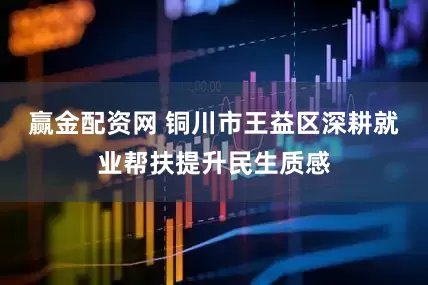 赢金配资网 铜川市王益区深耕就业帮扶提升民生质感